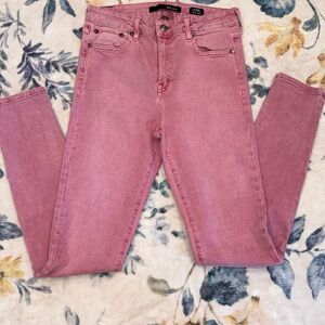 HI WIRE High Skinny KILL CITY Pink Slim Stretchy Jeans 29